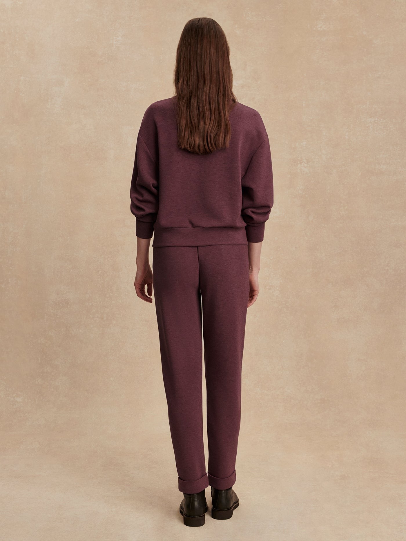 Varley Rolled Cuff Pant 28.5" in Sassafras Marl