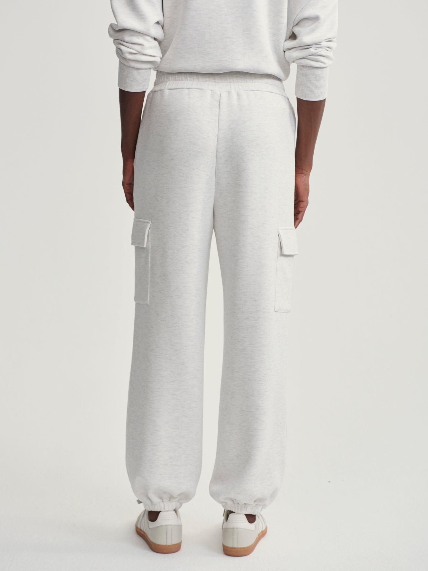 Varley The Cargo Pant 27.5 in Ivory Marl