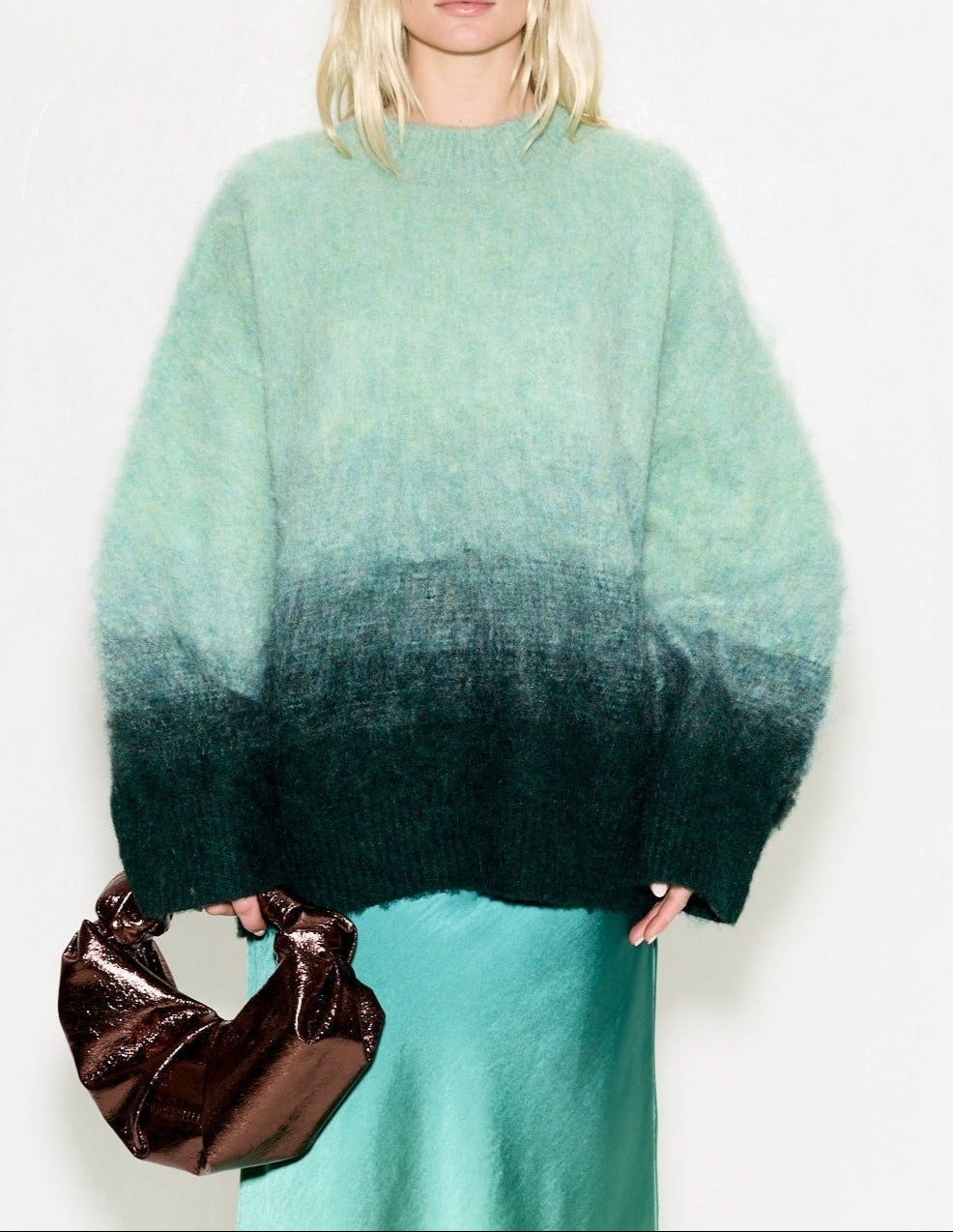 Simon Miller Leith Ombre Sweater in Ocean Ombre