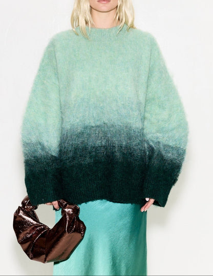 Simon Miller Leith Ombre Sweater in Ocean Ombre