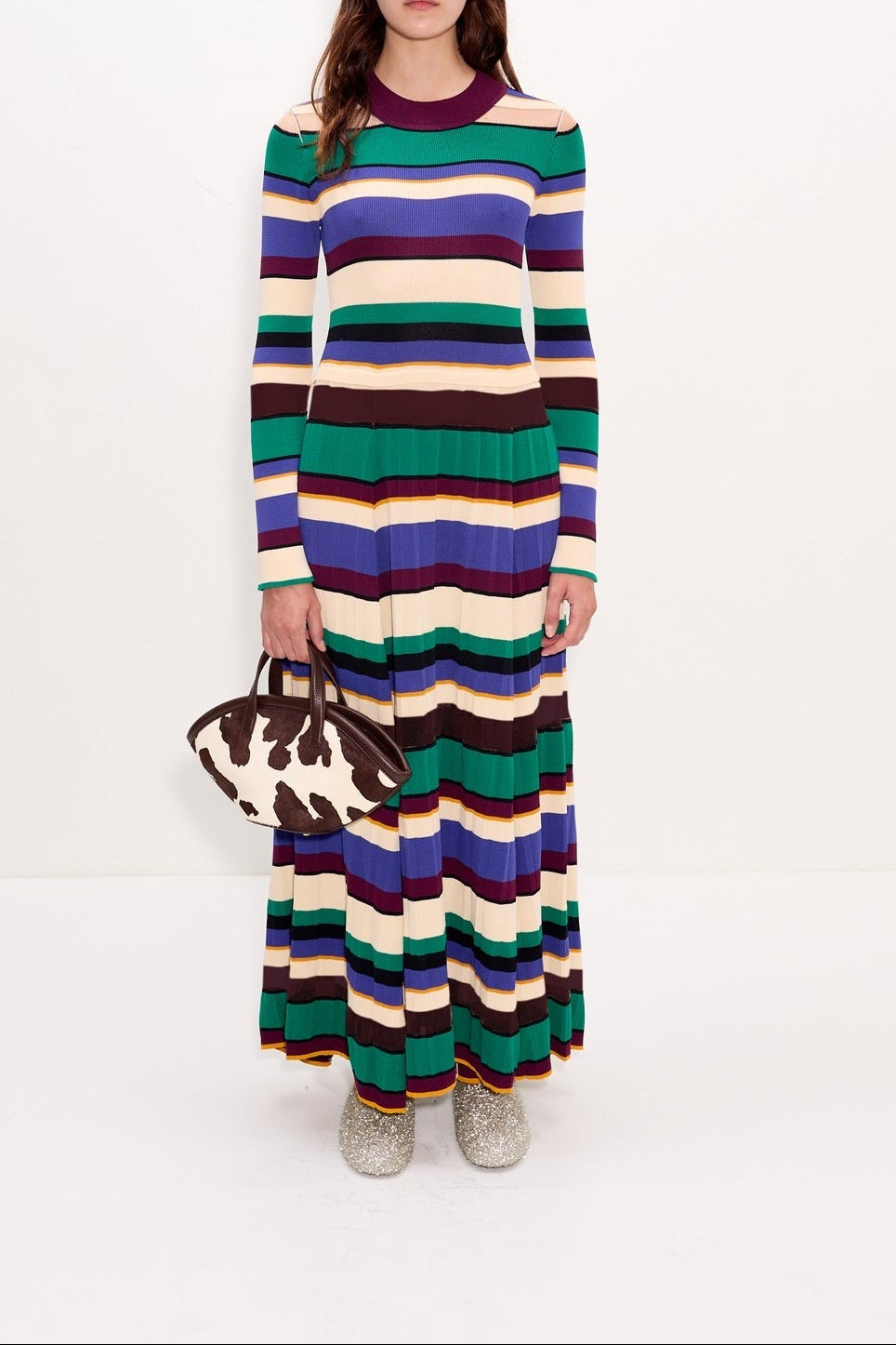 Simon Miller Sandrine Knit Dress in Tropical Multi