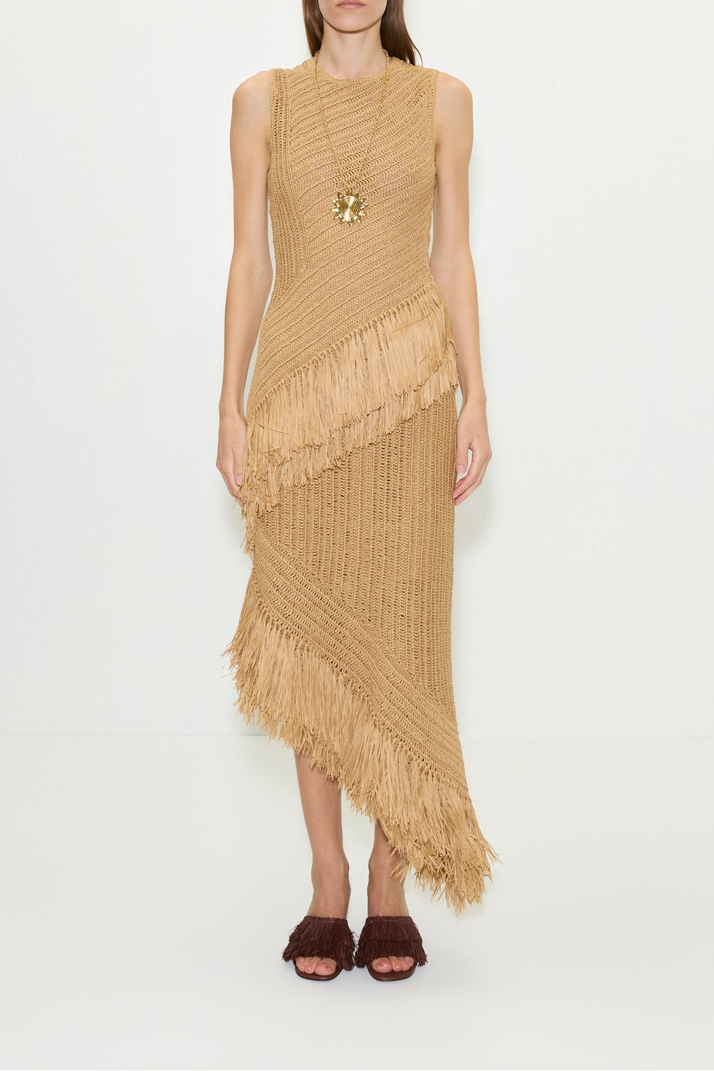 Simon Miller Beja Crochet Dress in Natural