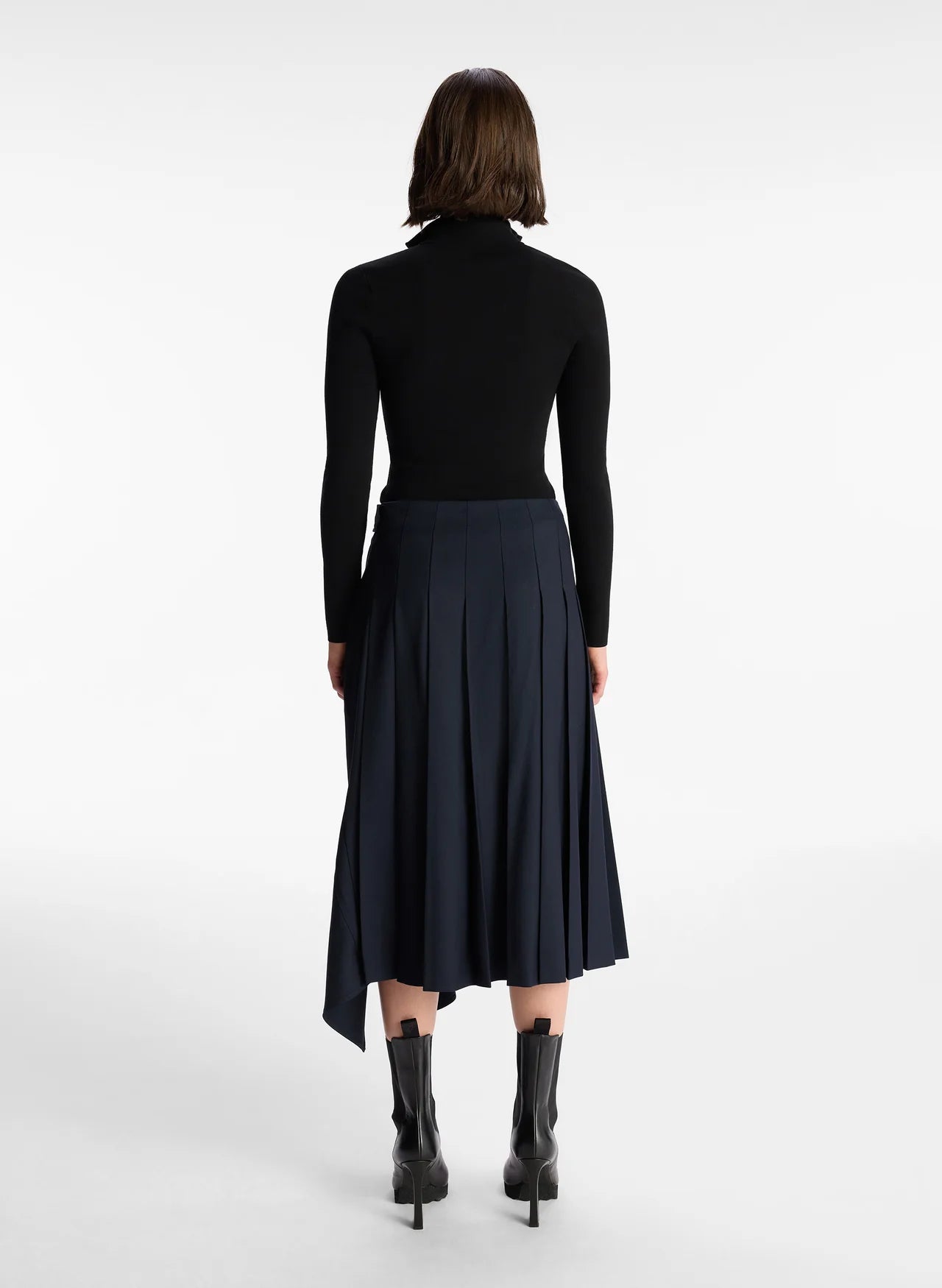 A.L.C. Wayland Skirt in Navy