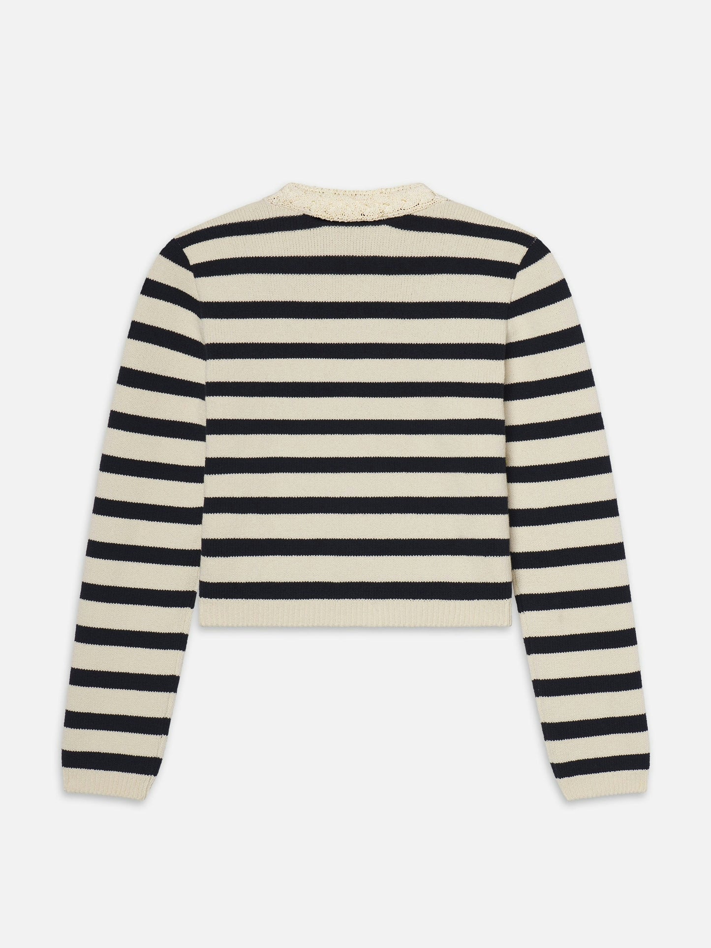 Frame The Harbor Cardigan in Navy Multi