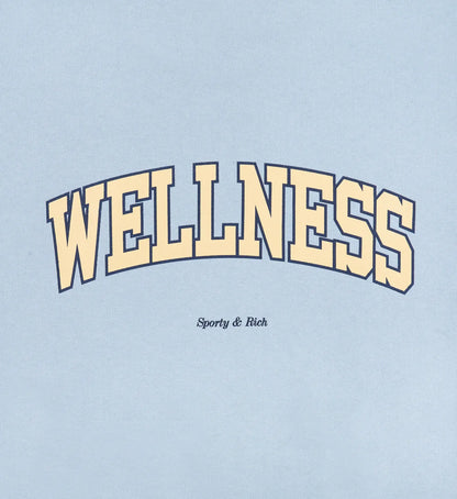 Sporty & Rich Wellness Ivy Crewneck in China Blue