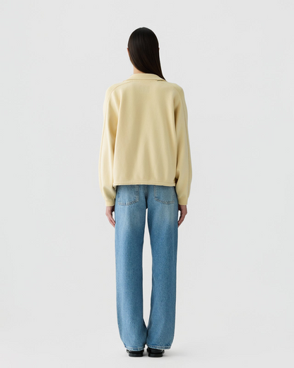 Guest in Residence Windbreaker in Butter