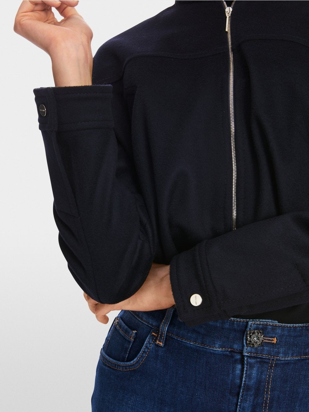 Marc Cain Jacket in Midnight Blue