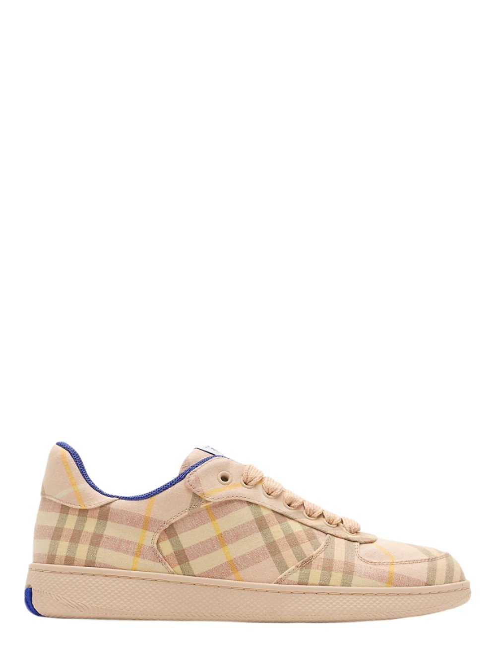 Burberry Check Terrace Sneakers in Teacup