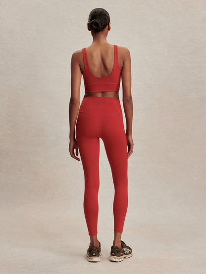 Varley Freesoft High Rise Legging 25 in Lava Falls