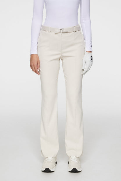 J.Lindeberg Flare Pant in Moonbeam