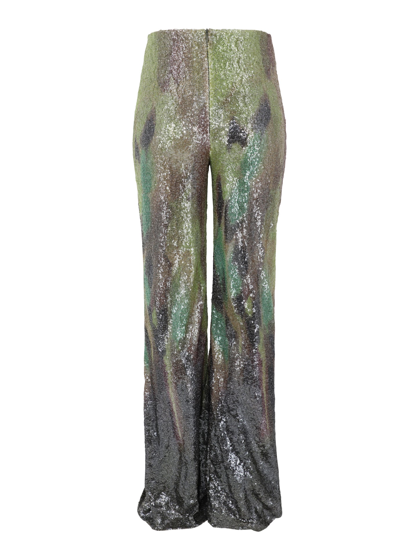 Silvia Tcherassi Dalal Pant in Abstract Forest Print
