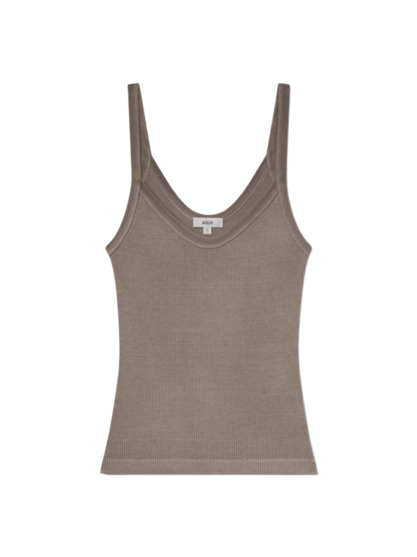 Agolde Jordan Tank in Drab