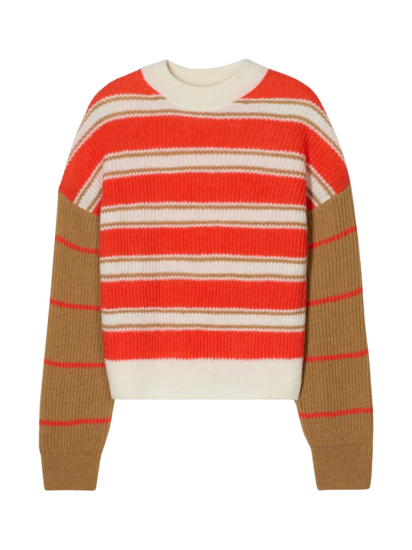 CLOSED Crewneck Long Sleeve in Coral Red