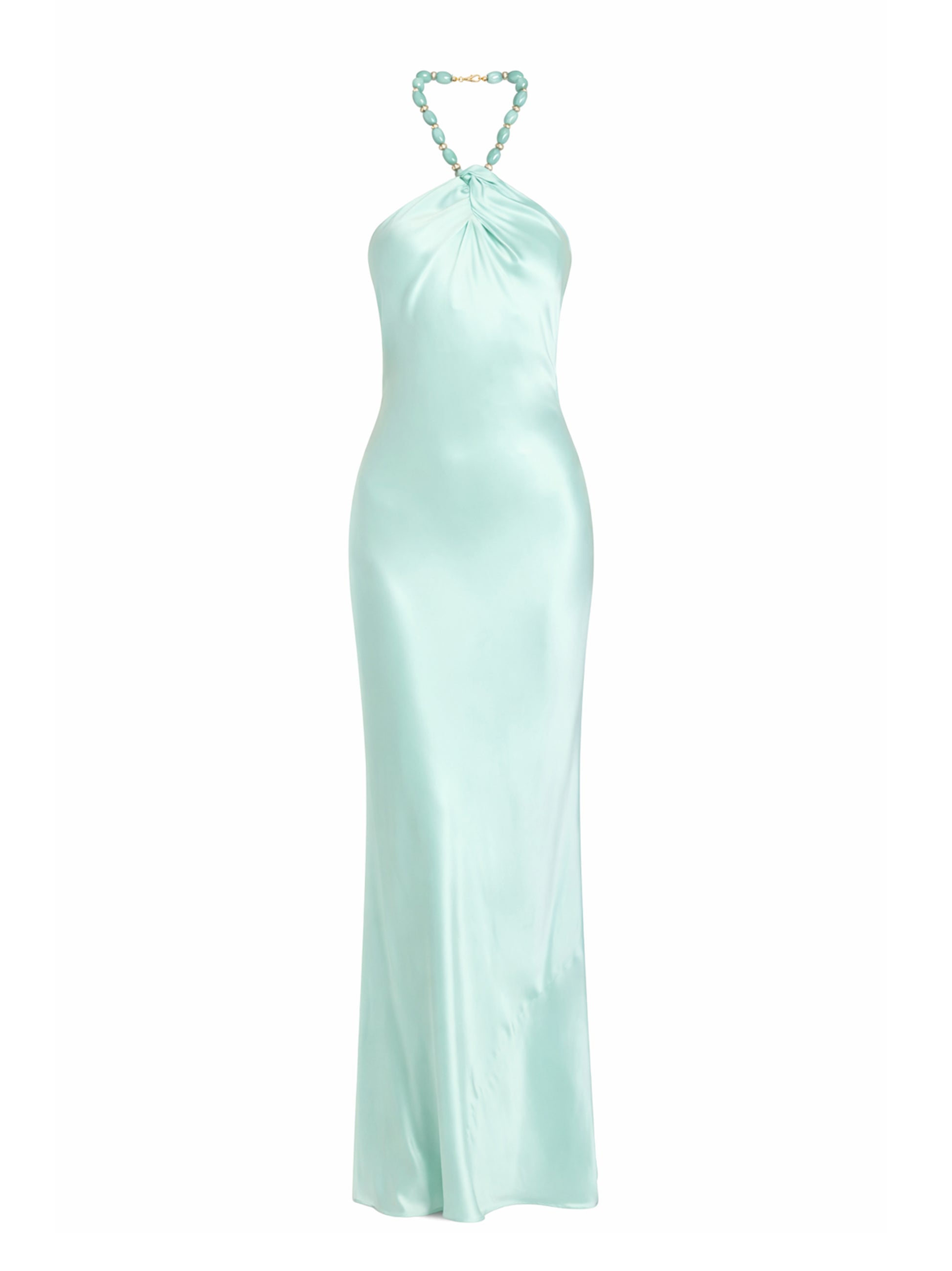 eucalyptus satin dress Eucalyptus Bridesmaid Dress Matte Satin Size XL