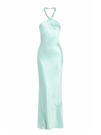 Retrofête Anat Dress in Eucalyptus