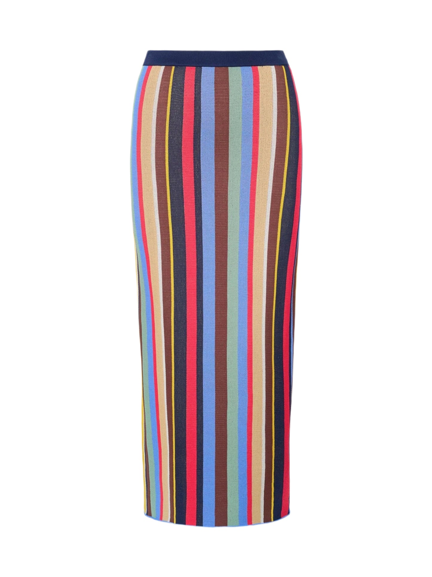 Staud Karina Skirt in Market Stripe