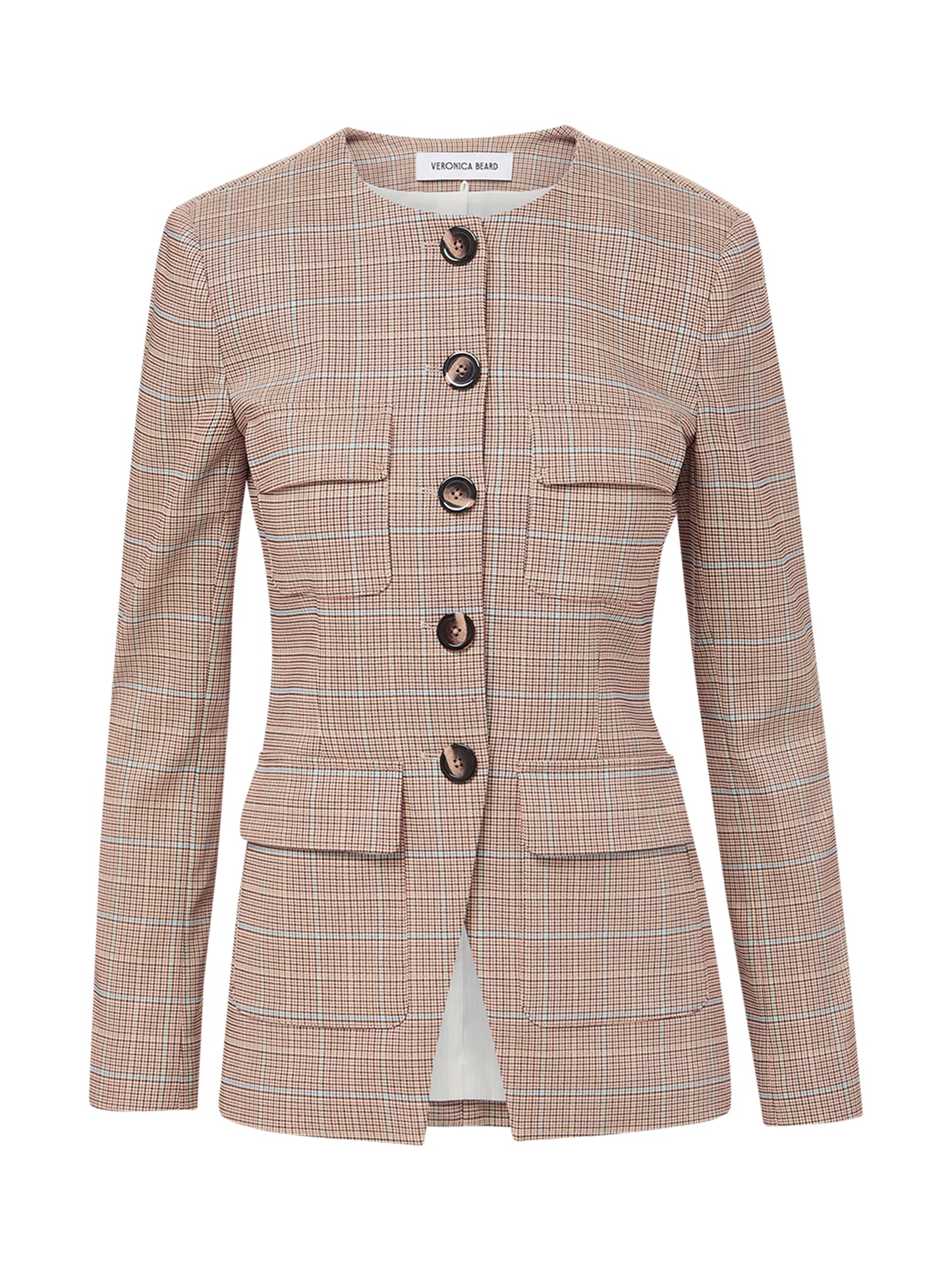 Veronica Beard Orrin Jacket in Hazelnut Multi