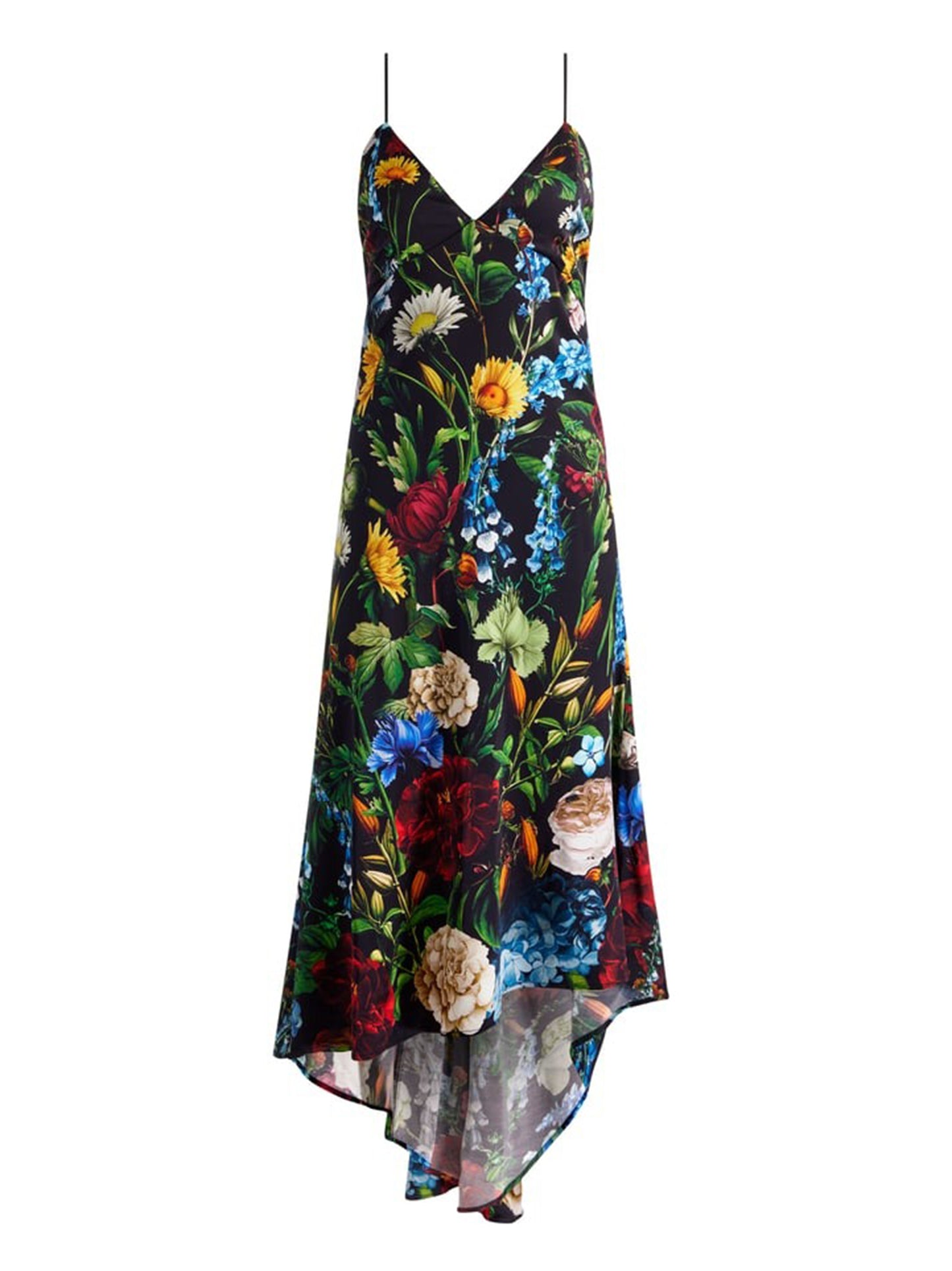 Alice + Olivia Luciana Slip Dress in Social Hour Black – Leigh's of Breton  Village