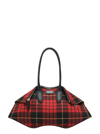 Alexander McQueen Women's Manta Bag in Red/Black/Yellow