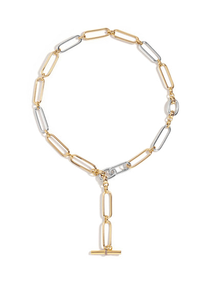 Demarson Theo Necklace in Two-Tone