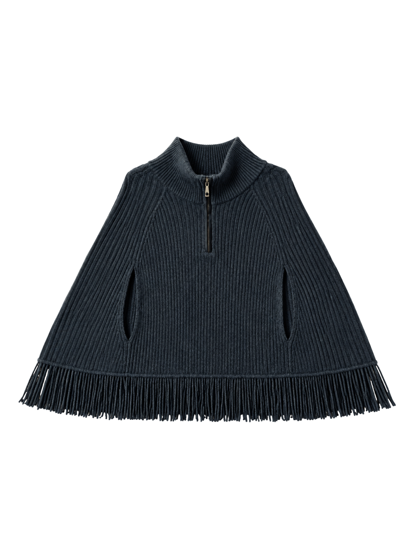 Simkhai Danni Half Zip Top in Dark Chocolate Melange