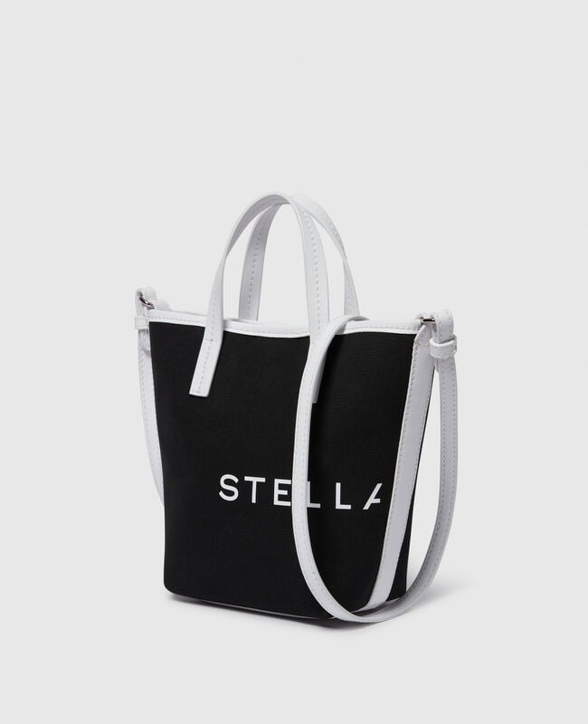 Stella McCartney SMC Bananatex® Crossbody Tote Bag in Black