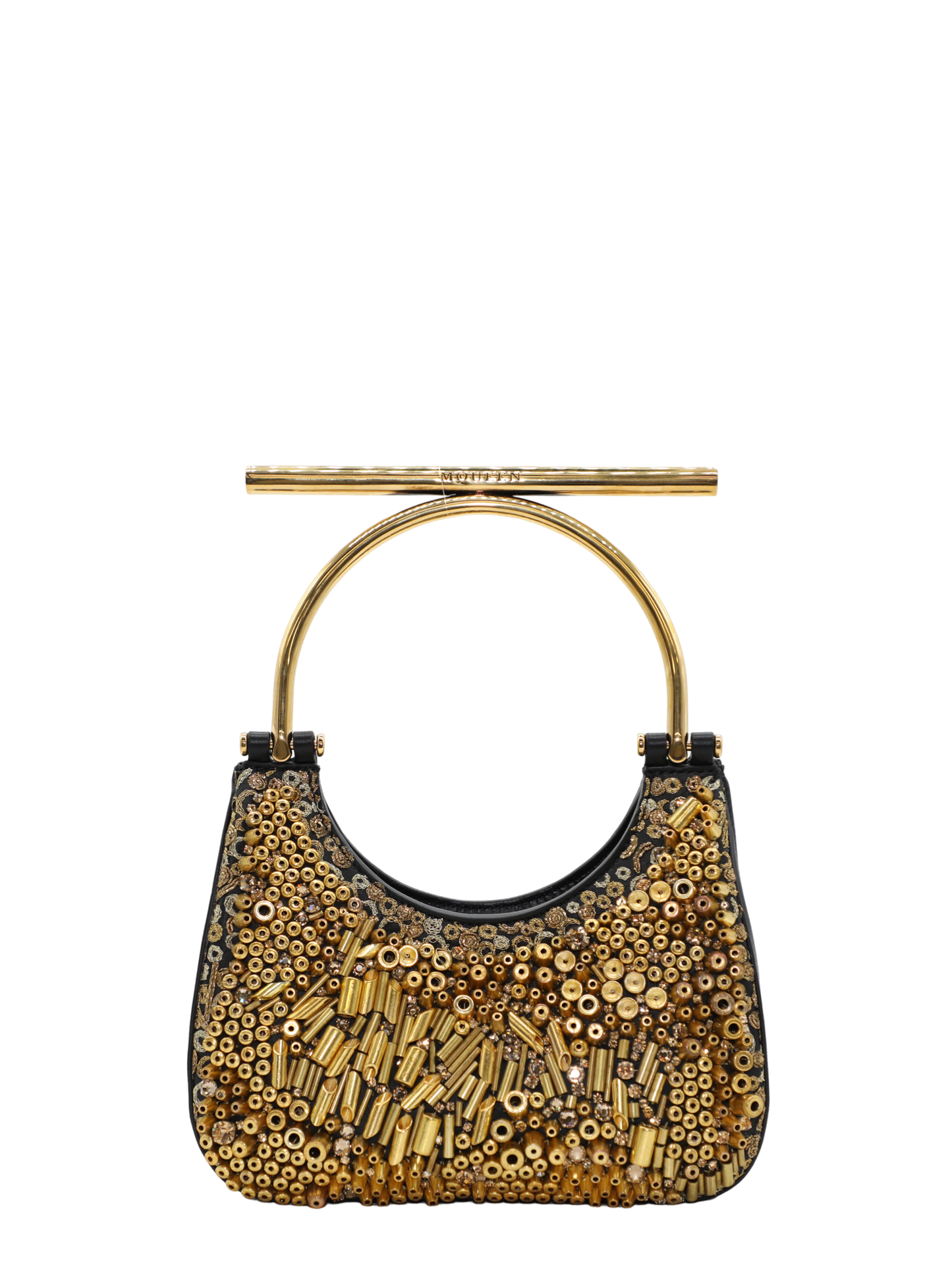 Alexander McQueen T-Bar Mini in Gold