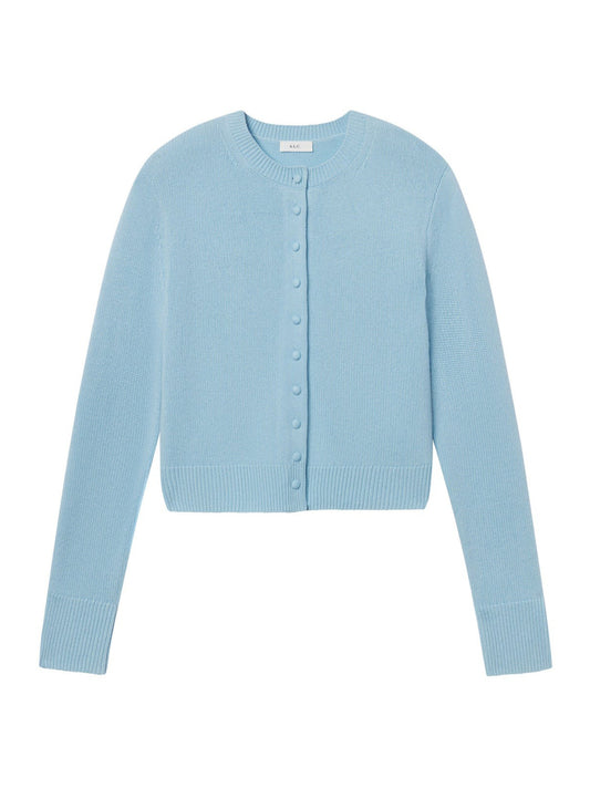 A.L.C. Skyler Cashmere Cardigan in Kyanite