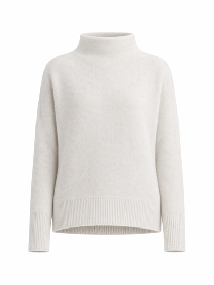 Vince Plush Cashmere Funnel-Neck Pullover Sweater (More Colors)