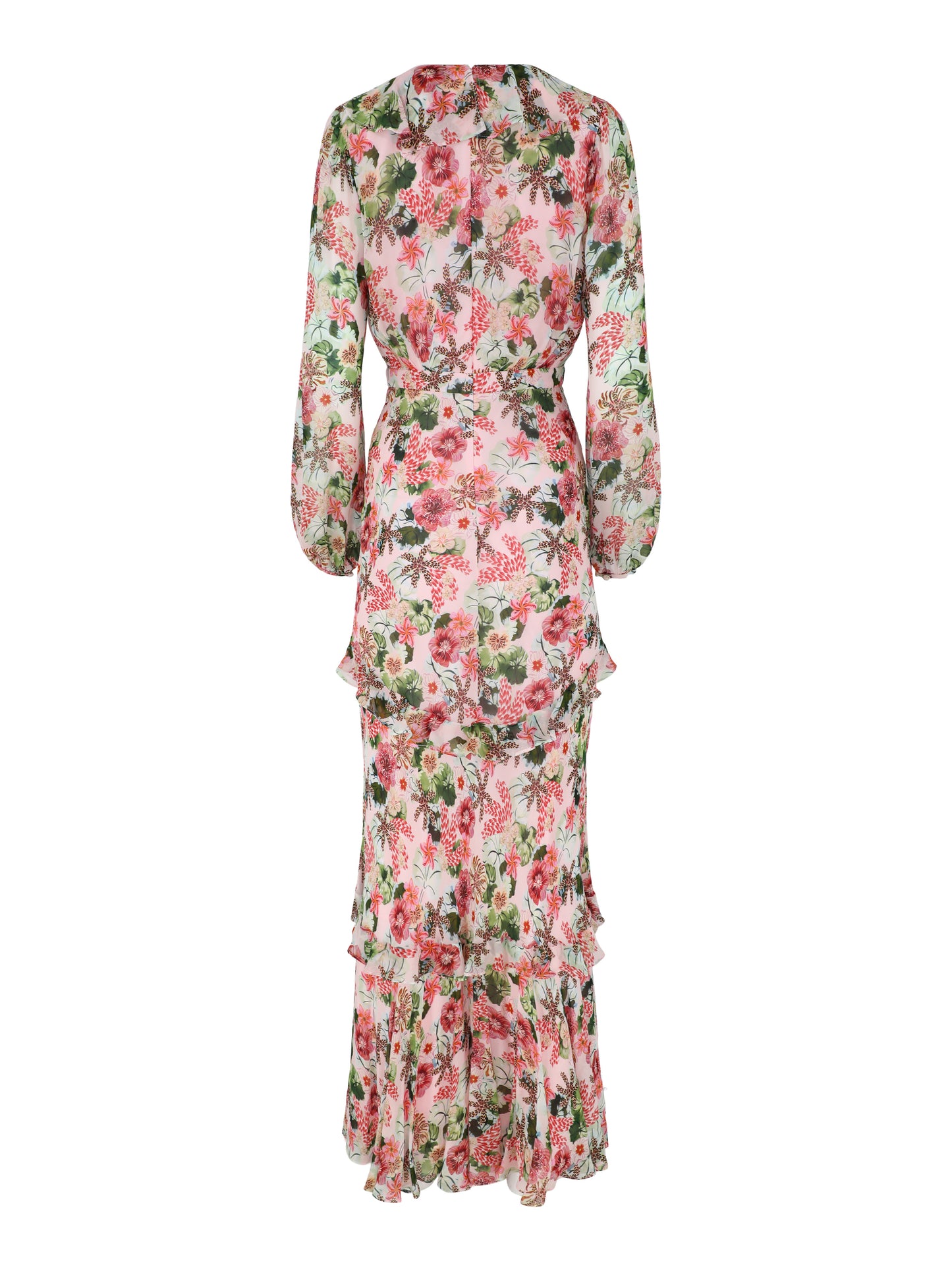 Saloni Rita-C Dress in Plumeria Blush