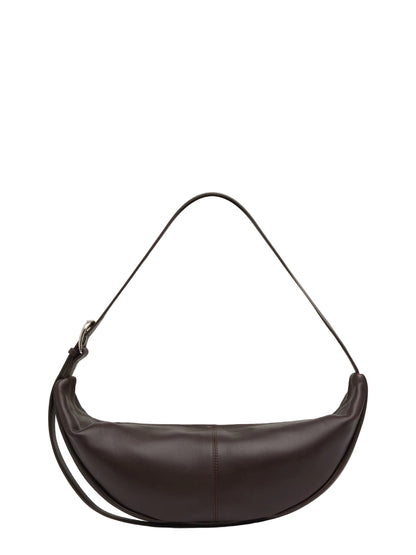 St. Agni Adjustable Slim Crescent Bag in Coffee