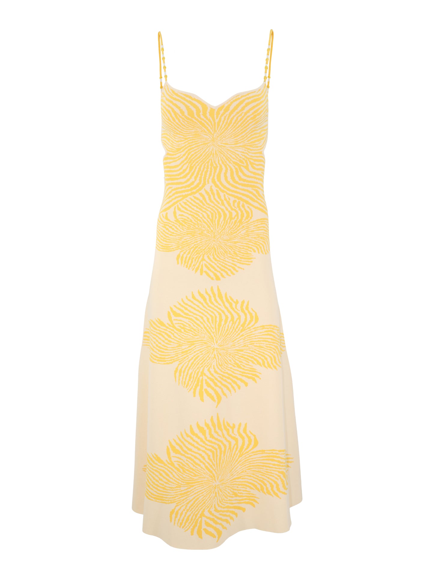 Alexis Rayana Midi Dress in Yellow Bloom