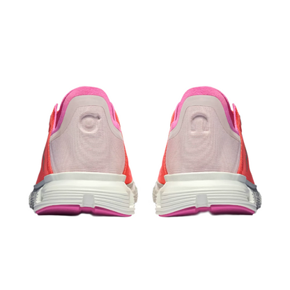 On Running Women's Cloud 6 Coast Sneaker in Salmon/Pearl