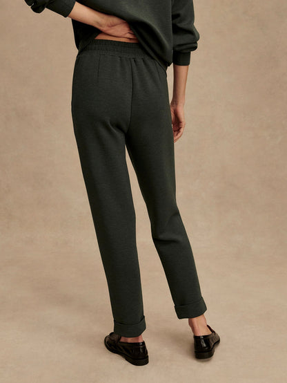Varley Rolled Cuff Pant 25 in Olive Marl