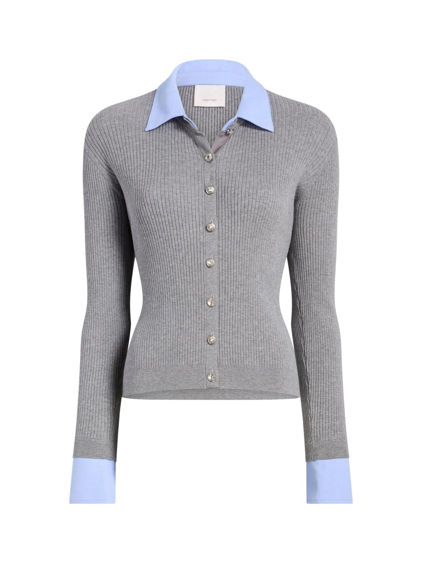 Cinq à Sept Soma Cardigan in Grey