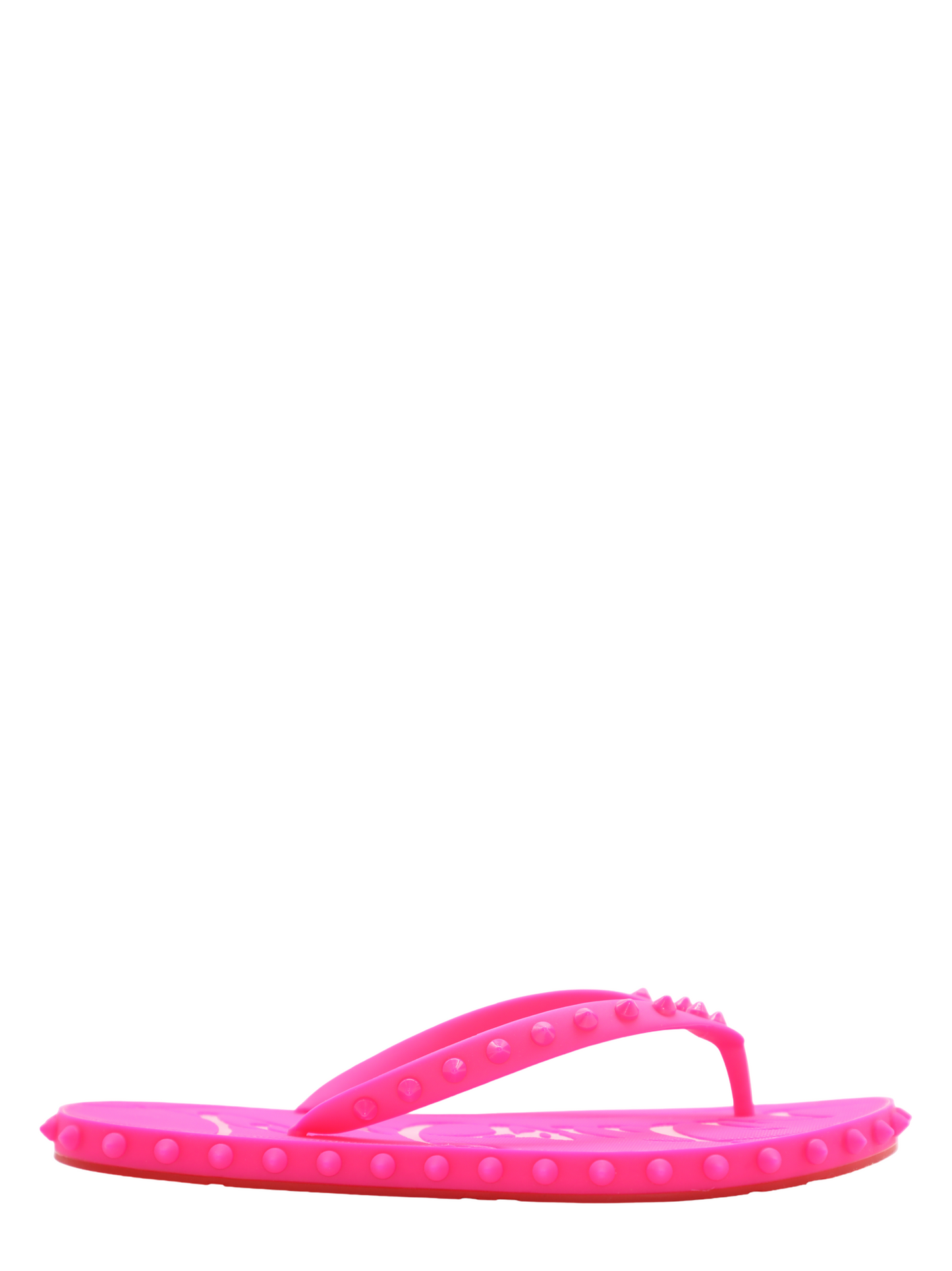 Christian Louboutin Super Loubi Flip Donna Flat Sandal in Pinup | In-Store Only