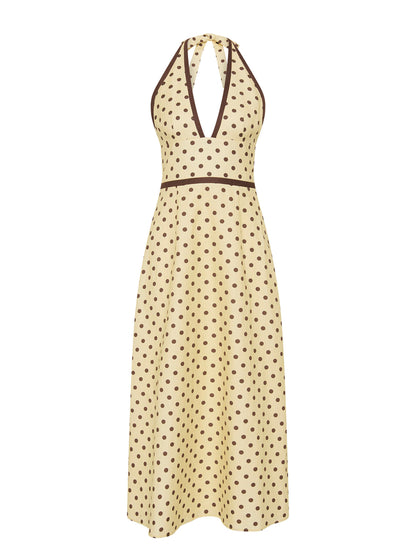 Posse Bowie Dress in Vanilla/Choc