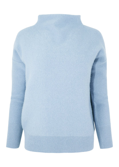 Vince Plush Cashmere Funnel-Neck Sweater (More Colors)