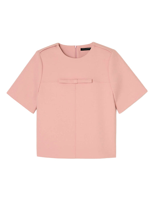 Tara Jarmon Tea Top in Blush