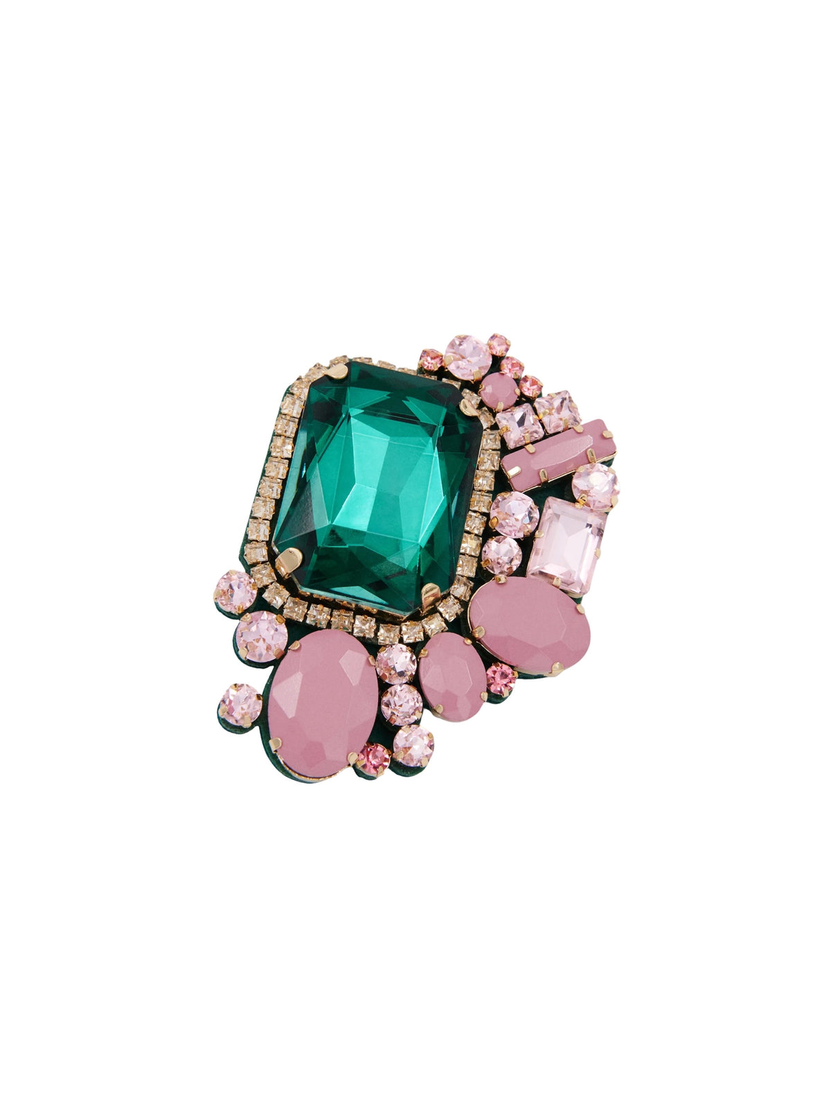 Kube Stones Brooch