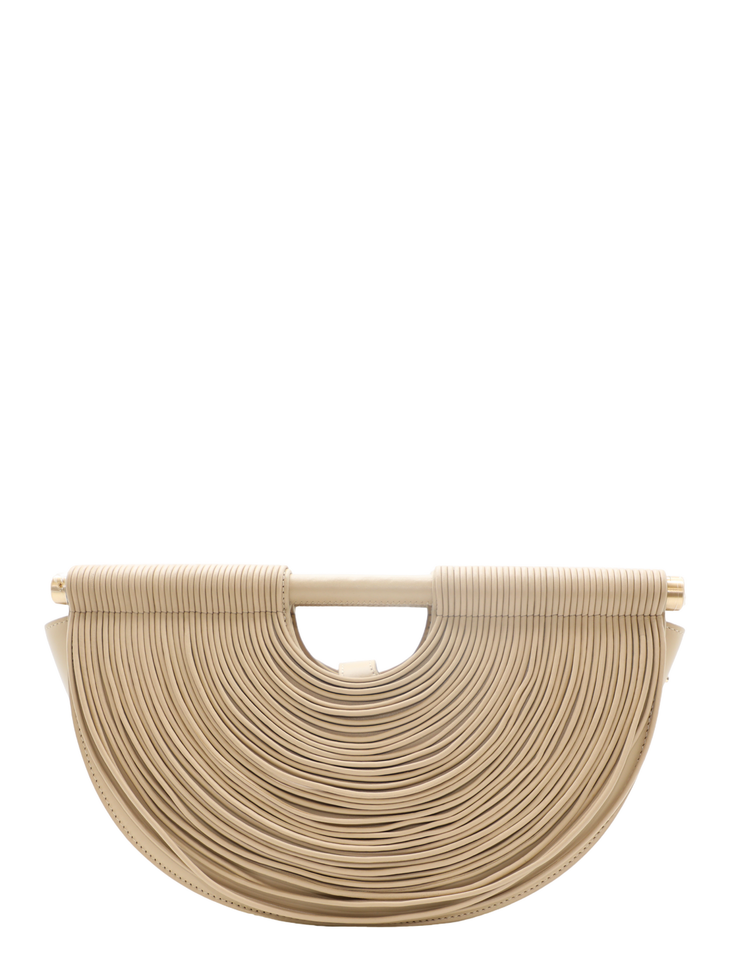 Cult Gaia Lou Clutch in Sand