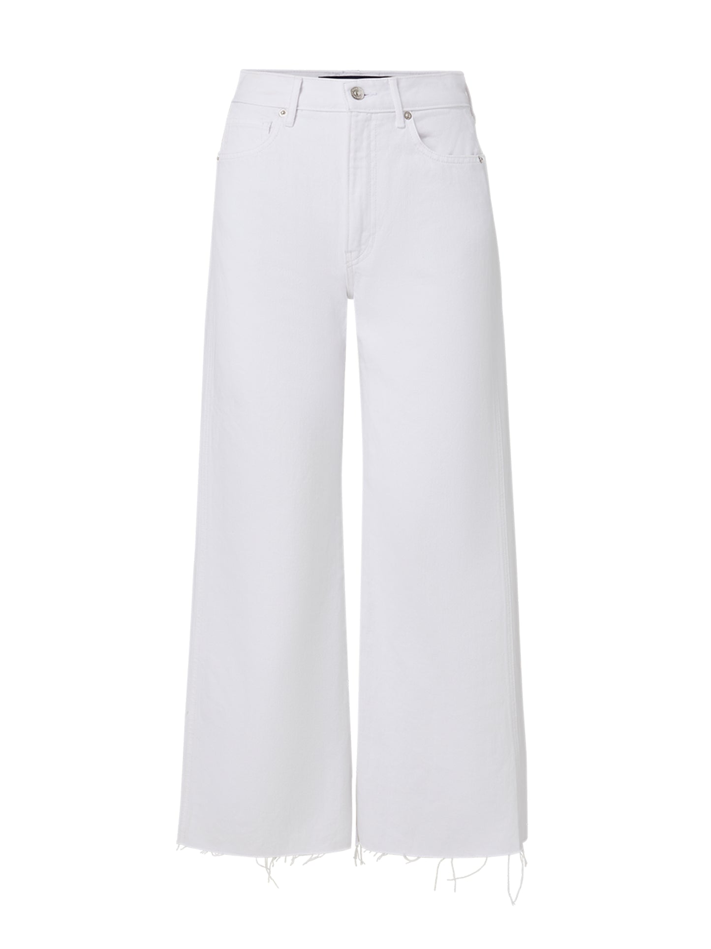 Veronica Beard Taylor Crop in White