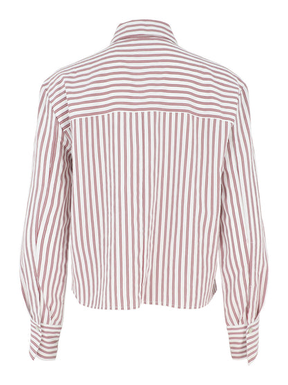 Vince Till Stripe Cropped Button Down (More Colors)