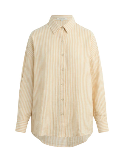 Favorite Daughter Ex-Boyfriend Shirt in Sand Stripe
