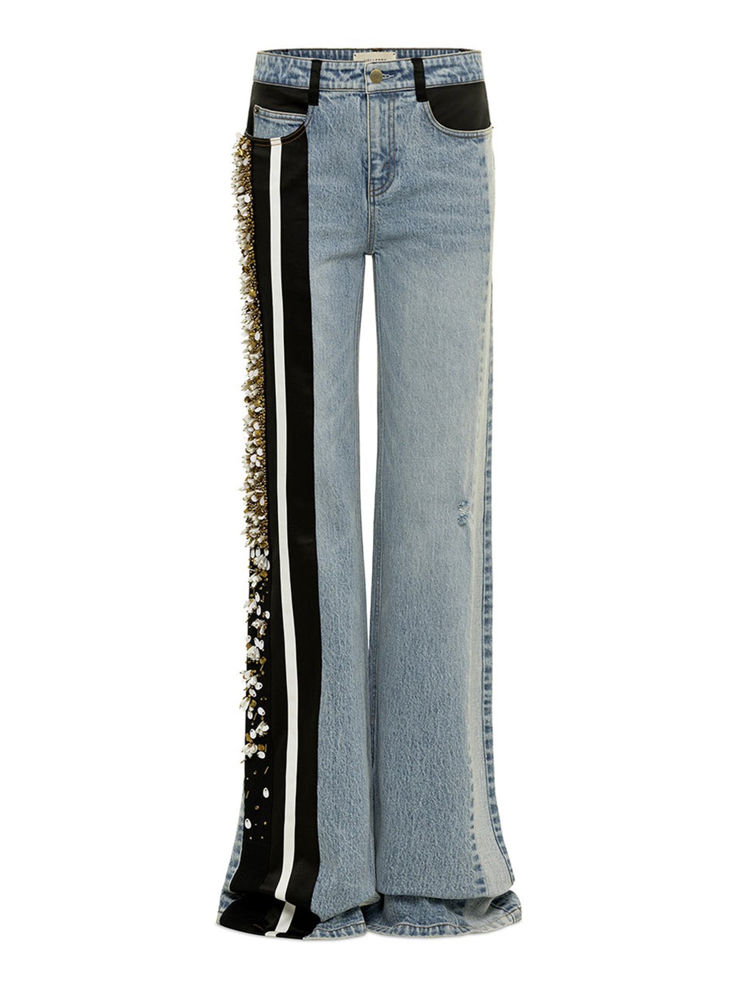 Hellessy Saito Jeans in Medium Wash/Black