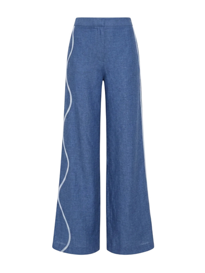 Azulu Vaiana Pant in Deep Sea Blue