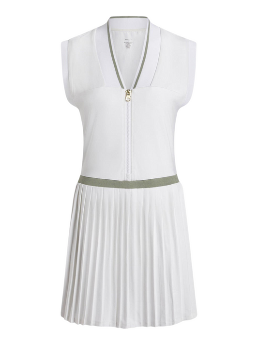 Varley Suki Court Dress 31.5 in White