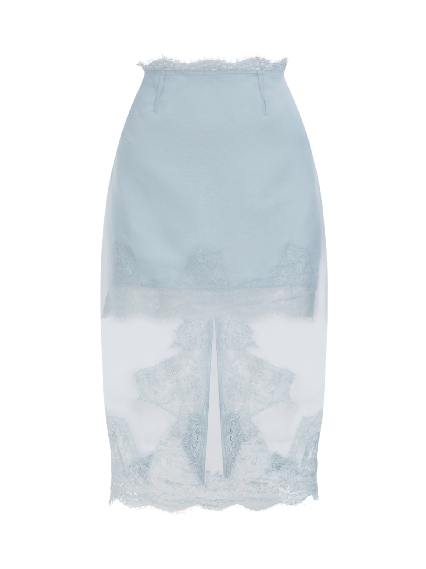 Aje Ophelia Lace Skirt in Duck Egg