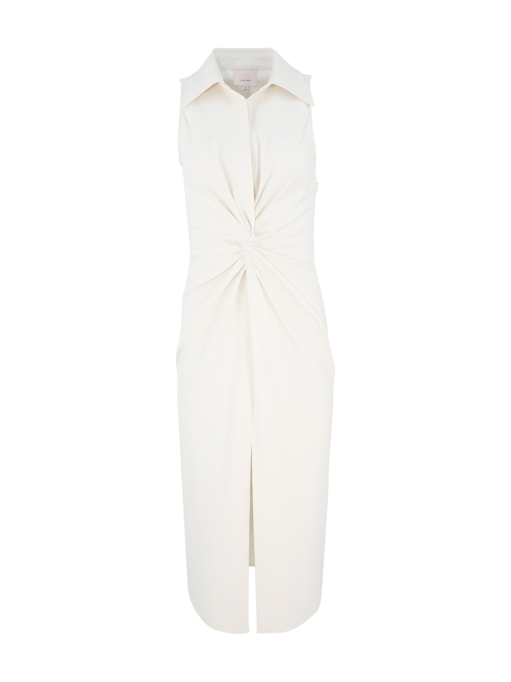 Cinq à Sept Sleeveless Midi Mckenna Dresss in Ivory