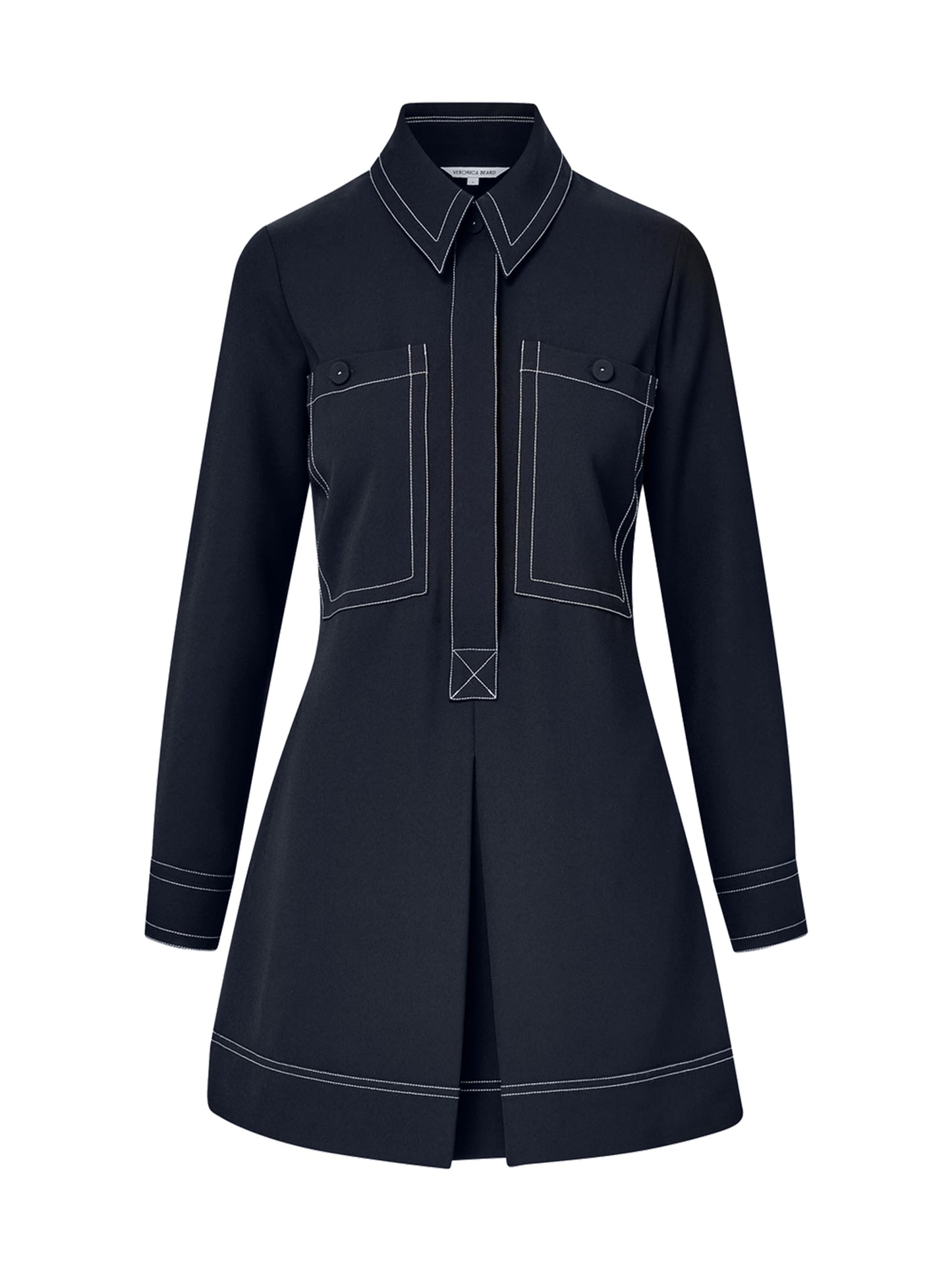 Veronica Beard Pryce Dress in Navy